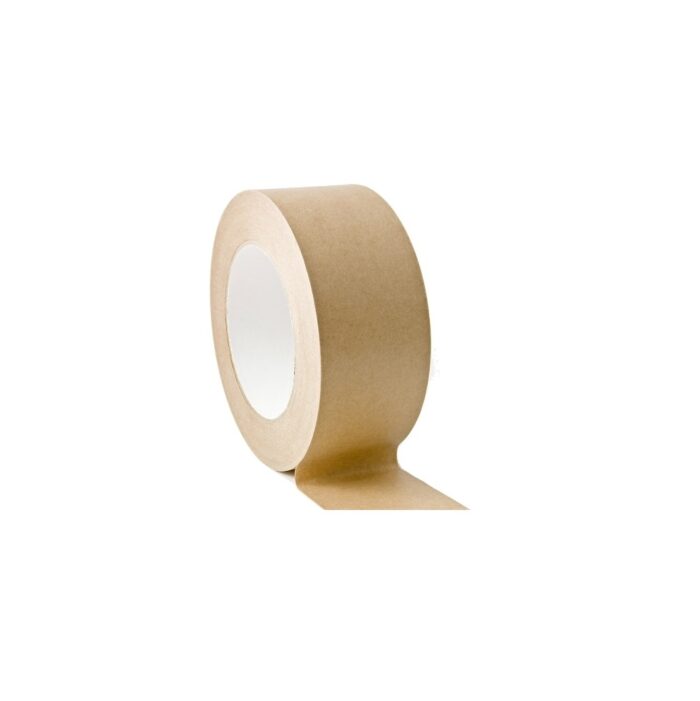 Taśma PAPIEROWA Ekologiczna Brąz 48mm/50m